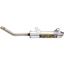 Silencieux PRO CIRCUIT 304 alu brossé Honda CR250R 1999