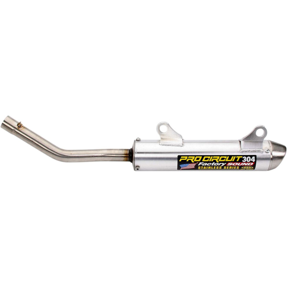 Silencieux PRO CIRCUIT 304 alu brossé Honda CR250R 1999