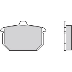 Plaquettes de frein BREMBO route carbone céramique - 07HD0413