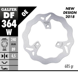 Disque de frein Galfer