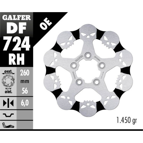 Disque de frein Galfer