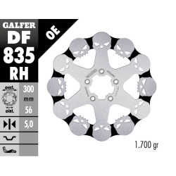 Disque de frein Galfer