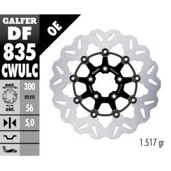 Disque de frein Galfer