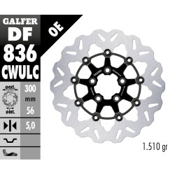 Disque de frein Galfer