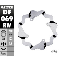 Disque de frein Galfer