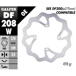 Disque de frein Galfer