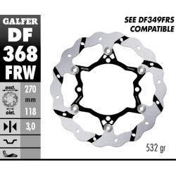 Disque de frein Galfer