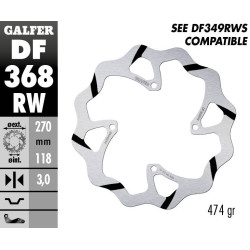 Disque de frein Galfer