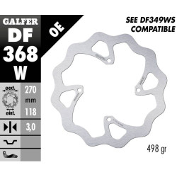 Disque de frein Galfer