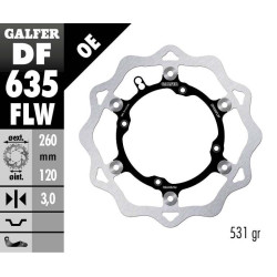 Disque de frein Galfer