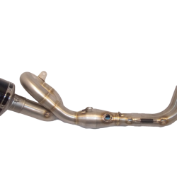 Ligne complète Akrapovic Racing carbone, Yamaha 700 MT-07 2014-