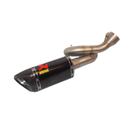 Ligne complète Akrapovic Racing carbone, Yamaha 700 MT-07 2014-