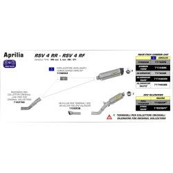 Echappement Arrow GP2 Titane, Aprilia RSV4 RR - RSV4 RF 15-16