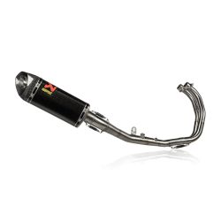 Ligne complète Akrapovic Racing Carbone - Yamaha MT-03 YZF-R3 2025