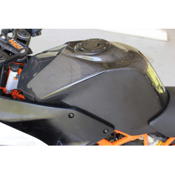 Capot de réservoir et batterie kit carbone, KTM RC 125-200-390 2013-21