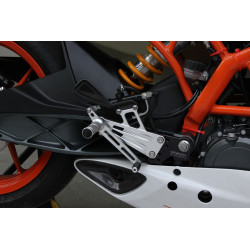 Commandes reculées course réglables, KTM RC 390 2014-21