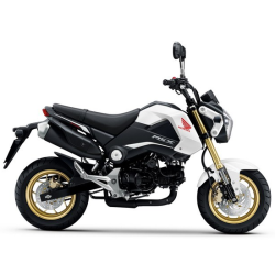 Kit carénages complet type 8 Blanc, Honda 125 MSX Grom