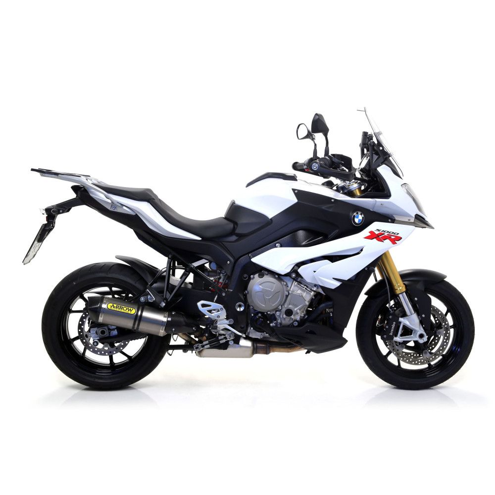 Echappement Arrow Noir embout carbone, BMW S 1000 XR 2015-19