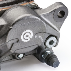 Etrier Brembo axial moulé entraxe 84mm brut 2 piston Ø34mm