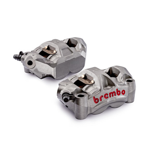 Pack 2 Etrier Brembo radial monobloc moulé entraxe 100mm M50 brut