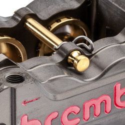 Etrier Brembo radial monobloc taillé masse entraxe 108mm droit