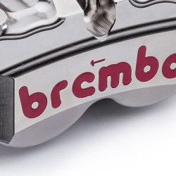 Etrier Brembo radial monobloc taillé masse entraxe 108mm droit