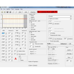 Boitier allumage programmable Ignitech DC-CDI-P, Aprilia 125 RS 95-06