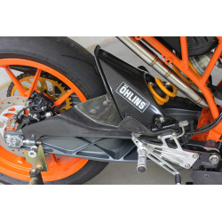 Garde boue arrière carbone, KTM RC 125/200/390 2013-21