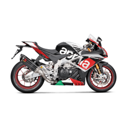 Support échappement Akrapovic carbone, Aprilia RSV4 / Tuono V4 15-23