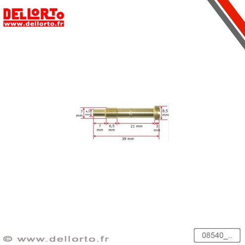 Puits d'aiguille AB carburateur Dellorto PHBE, PHBR,PHF et PHM taille 266