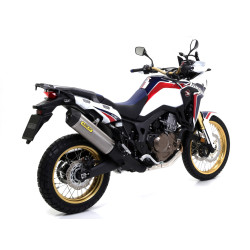 Echappement Arrow Maxi Race Tech Titane, Honda CRF 1000 L Africa Twin 2016-19