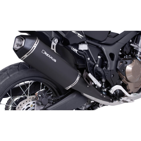 Echappement Remus Inox Black, Honda CRF 1000 L Africa Twin 2016-19