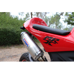 Echappement complet Tyga-Performance silencieux inox embout carbone, Honda 125 MSX 13-16