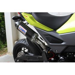 Echappement complet Tyga-Performance silencieux full carbone, Honda 125 MSX SF