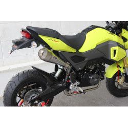 Echappement complet Tyga-Performance silencieux Maggot inox, Honda 125 MSX SF