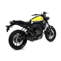 Ligne complète Arrow Jet Race Noir embout carbone, Yamaha XSR 700 MT-07 2014-20 & 700 Tracer 7 GT 2020-