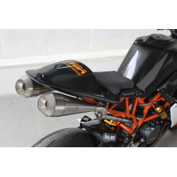 Carénage de selle carbone route style KTM Racing Cup, KTM RC125/200/390 2013-21