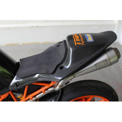 Carénage de selle carbone route style KTM Racing Cup, KTM RC125/200/390 2013-21