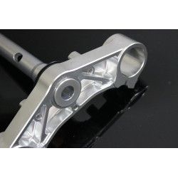 Té de fourche complet CNC silver, Honda NSR250 MC21