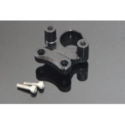 Té de fourche supérieur CNC kit black, Honda NSR250 MC21/MC28