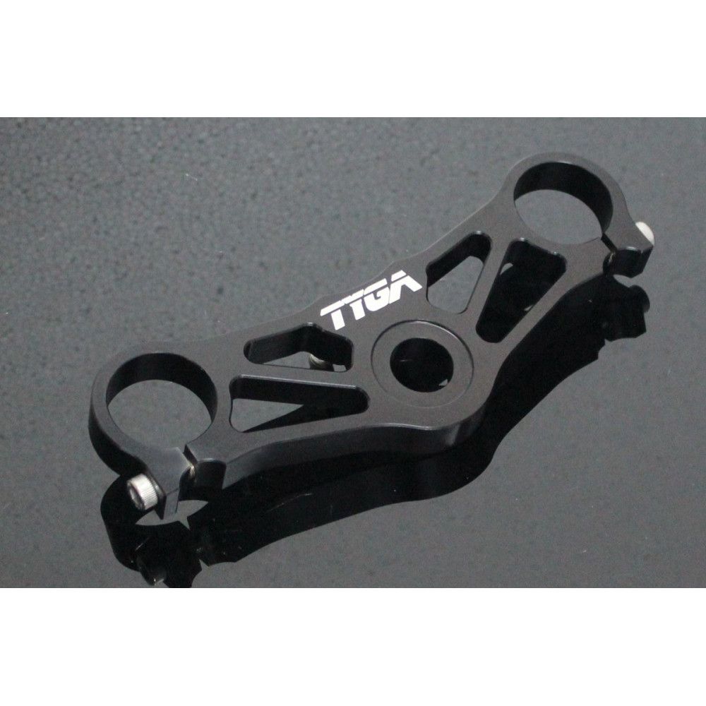 Té de fourche supérieur CNC noir, Honda NSR250 MC21/MC28