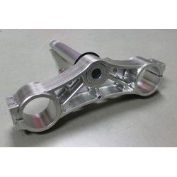 Té de fourche CNC kit conversion CBR 600 argent, Honda RVF400 NC35