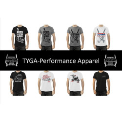 Tee Shirt Tyga-Performance "go the mighty maggot" blanc taille S à XXL