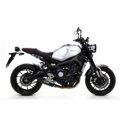 Ligne complète Arrow Jet Race noir embout carbone, Yamaha XSR 900 2016-20