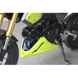 Sabot moteur belly exhaust Blanc Honda 125 MSX Grom