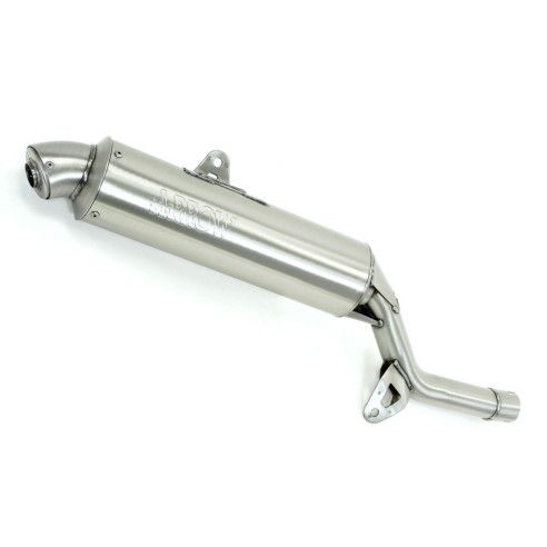 Echappement Arrow Inox réplique Paris-Dakar Honda 750 XRV 90-92