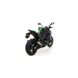 Echappement Arrow double Pro-Race inox, Kawasaki Z 1000 2010-20