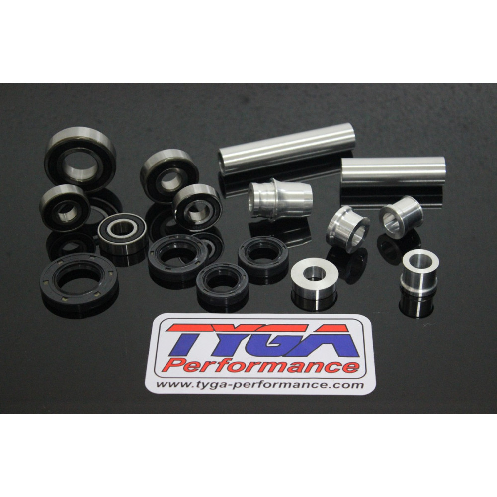 Kit entretoises de roue aluminium, KTM RC 125/200/390 2013-21