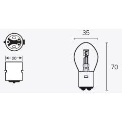 Ampoule  - 6v 35/35w