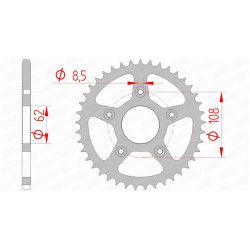 Couronne de transmission Afam